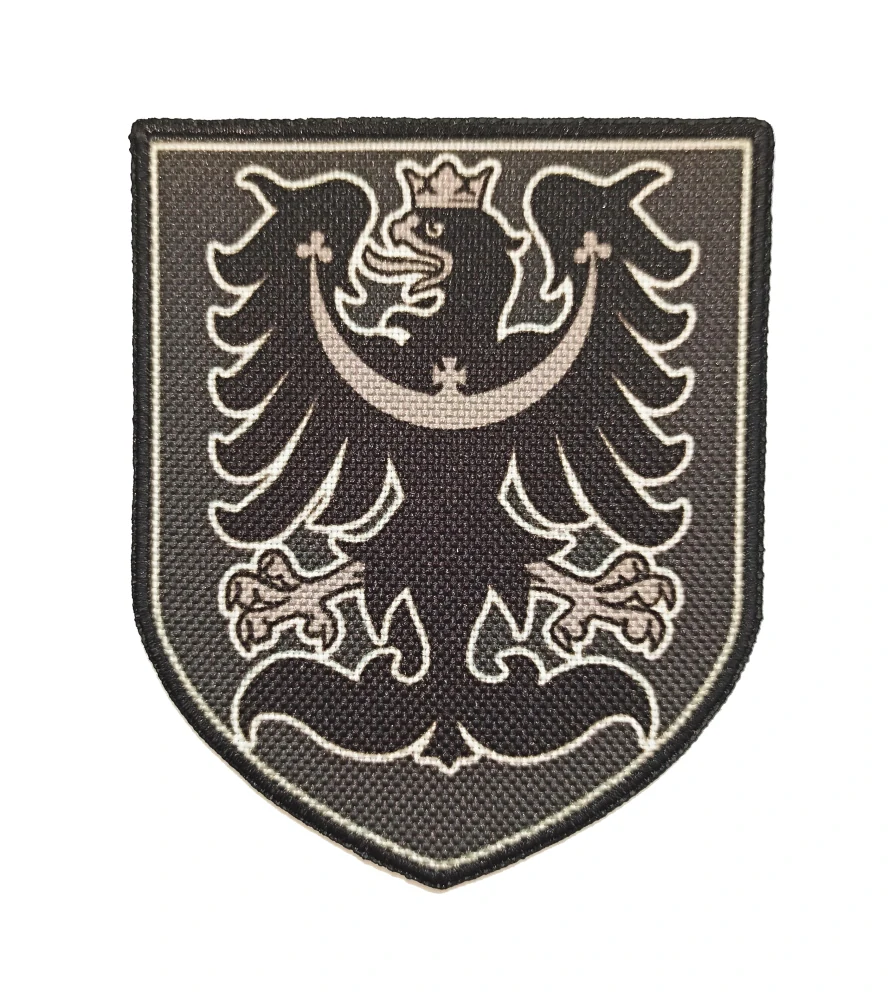 Nášivka erb Slezská orlice černá