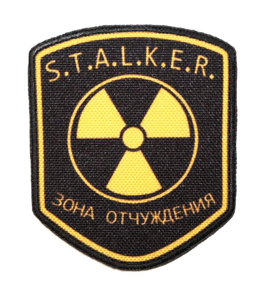 Nášivka Stalker vyloučená zóna