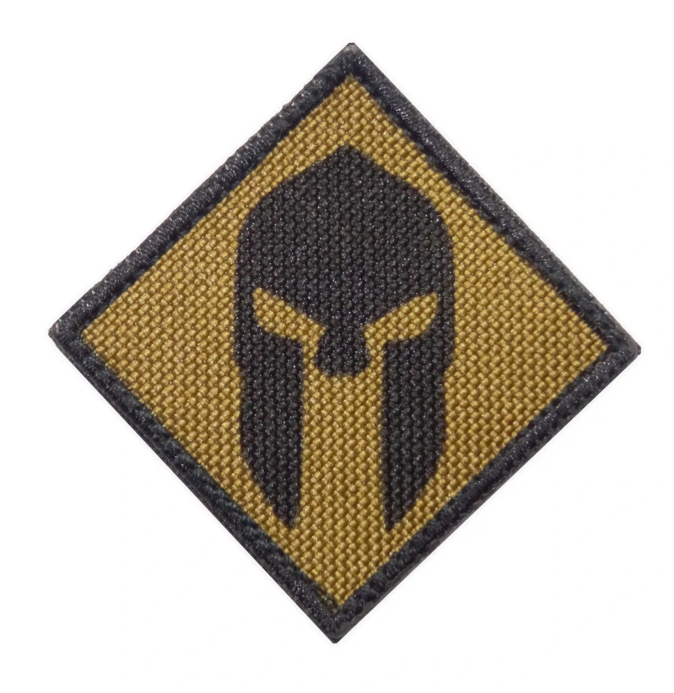 Nášivka mini Spartan coyot