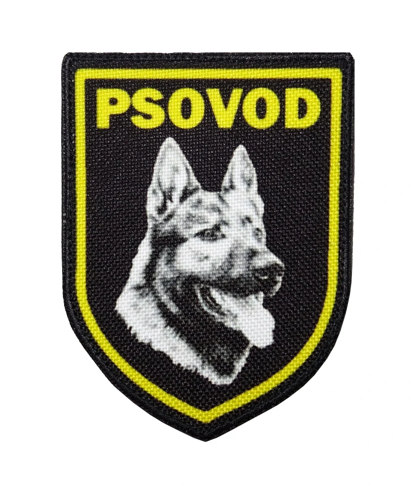 Nášivka erb PSOVOD vlčák