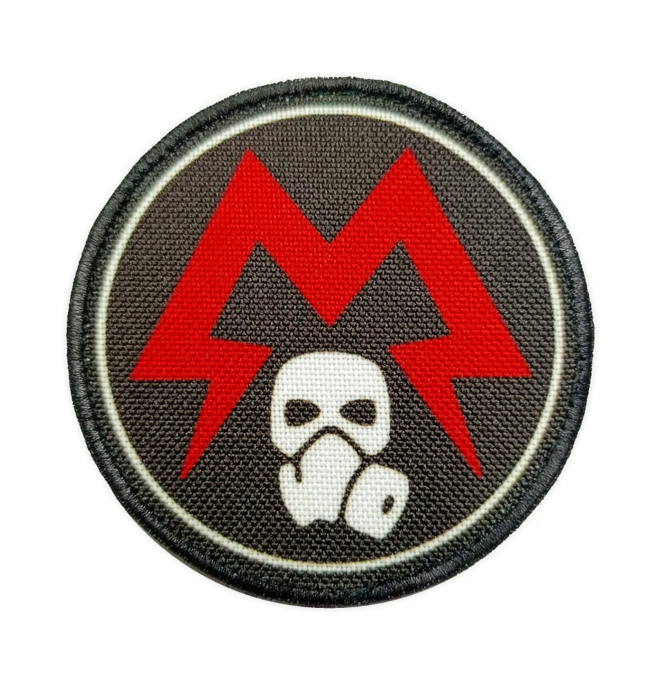 Nášivka Metro černá