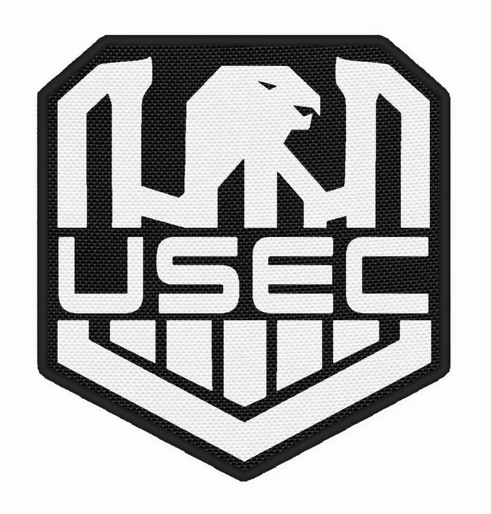 Nášivka erb Escape from Tarkov USEC černá