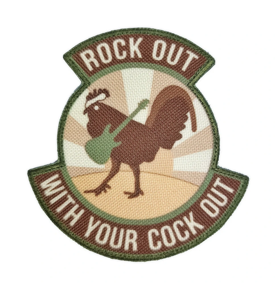Nášivka Rock Out With Your Cock Out