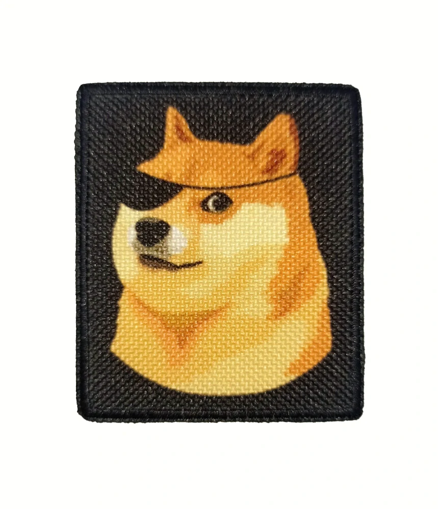 Nášivka Doge Meme Pirát