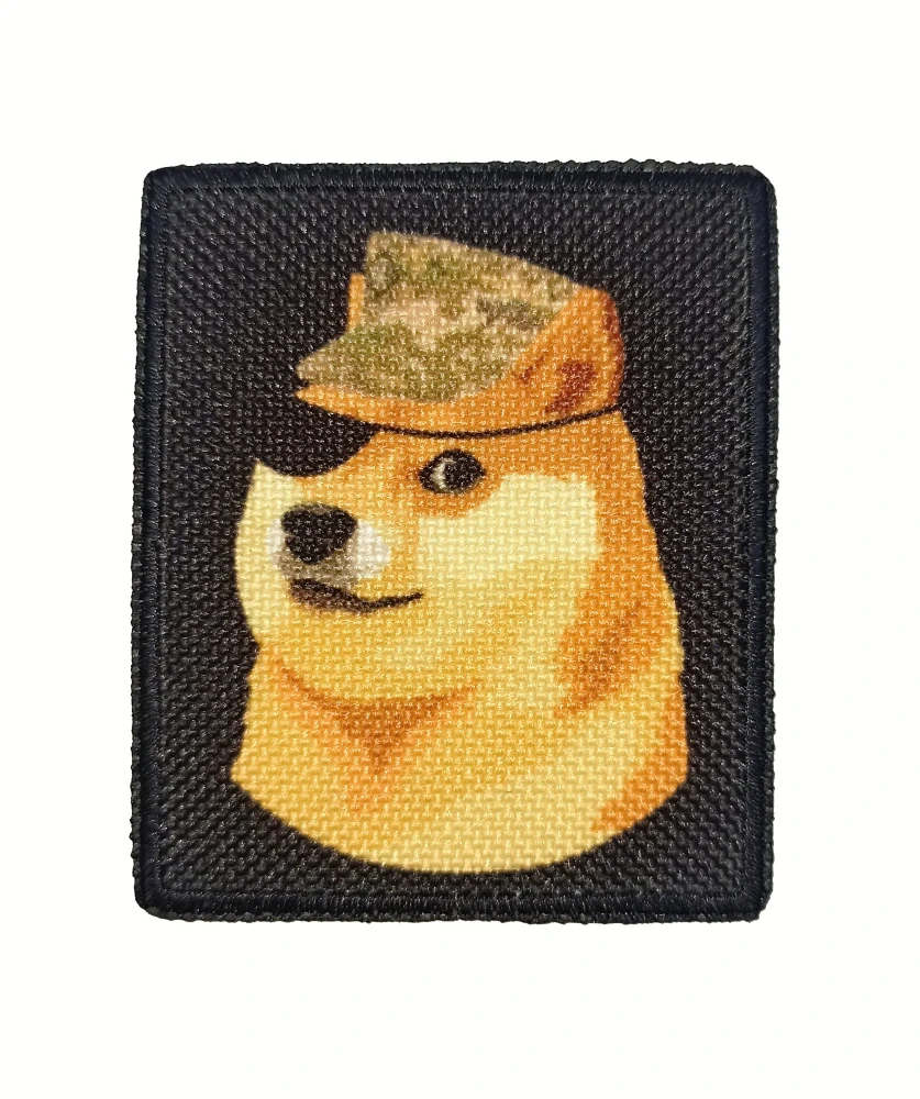 Nášivka Doge Meme Ukrainian soldier
