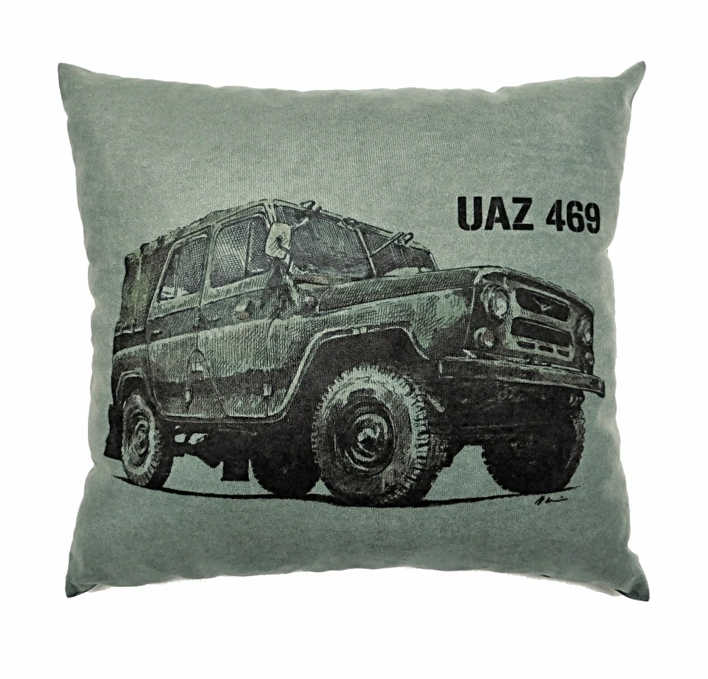 Polštář automobil UAZ 469 oliv