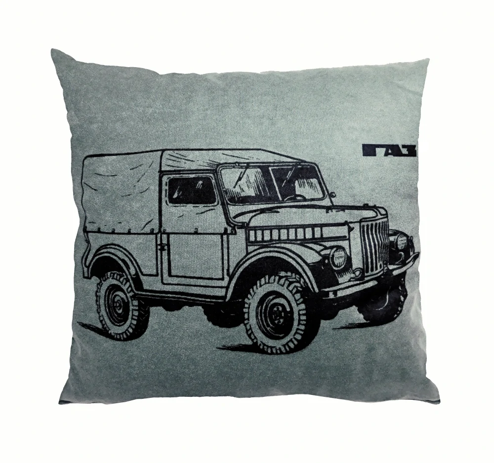 Polštář automobil GAZ 69 oliv