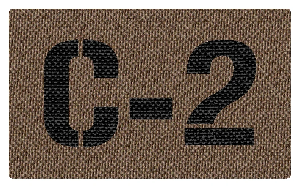 Nášivka CALL SIGN 8 x 5 cm