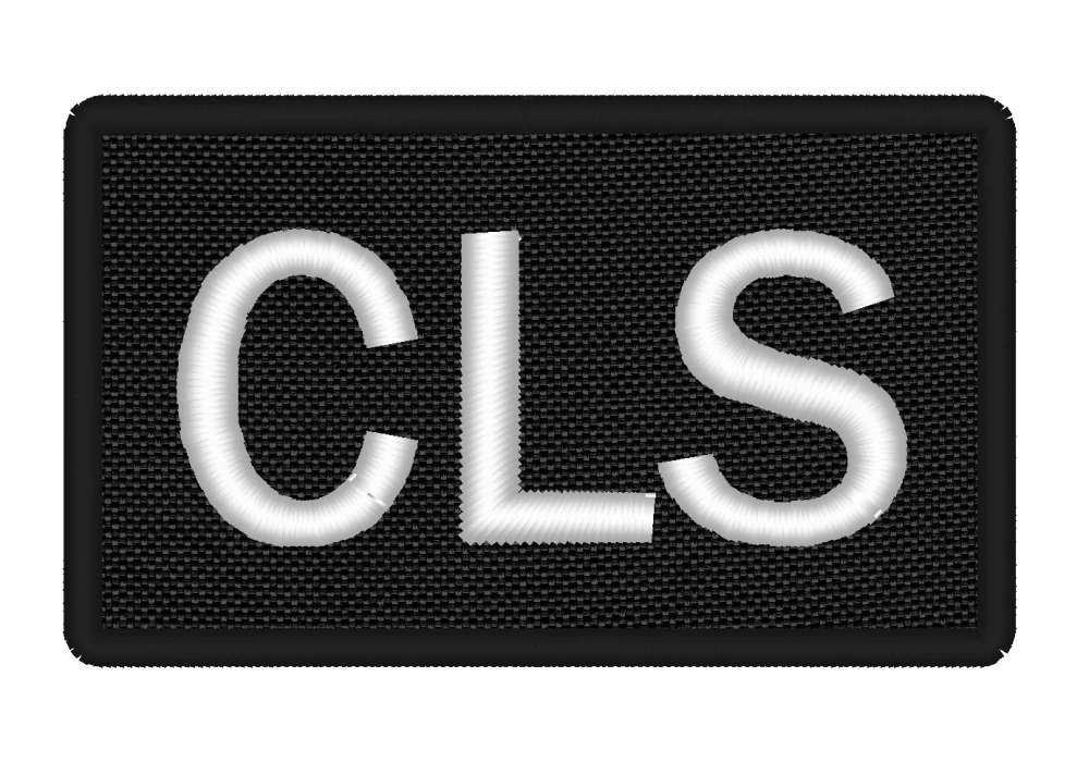 Nášivka CLS 5 x 3 cm