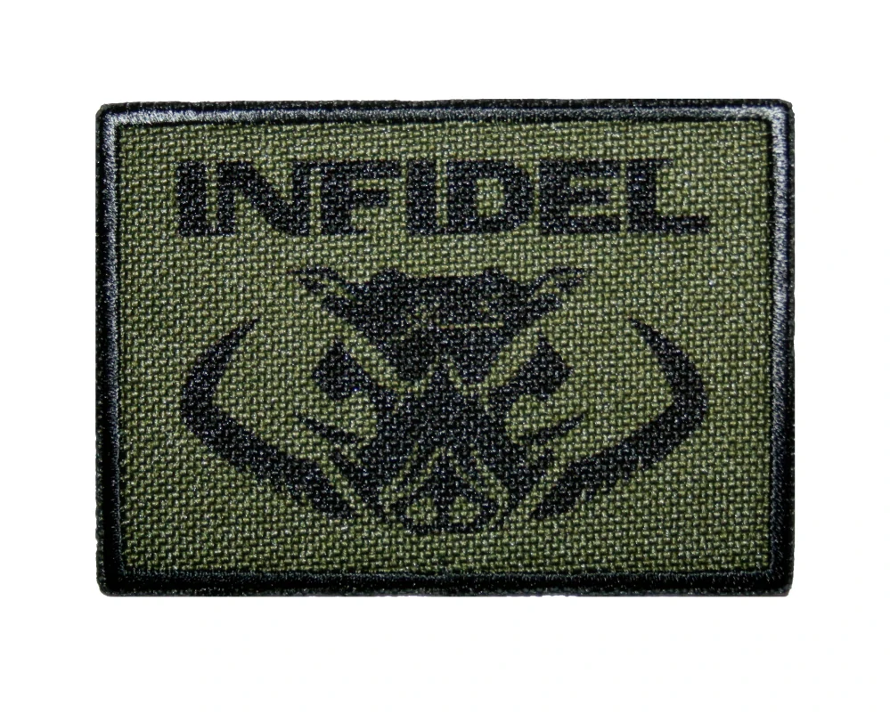 Nášivka INFIDEL PRASE 7 x 5 cm
