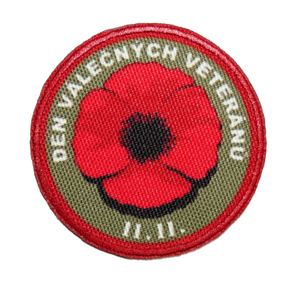 Nášivka DEN VÁLEČNÝCH VETERÁNŮ 11. 11. oliv