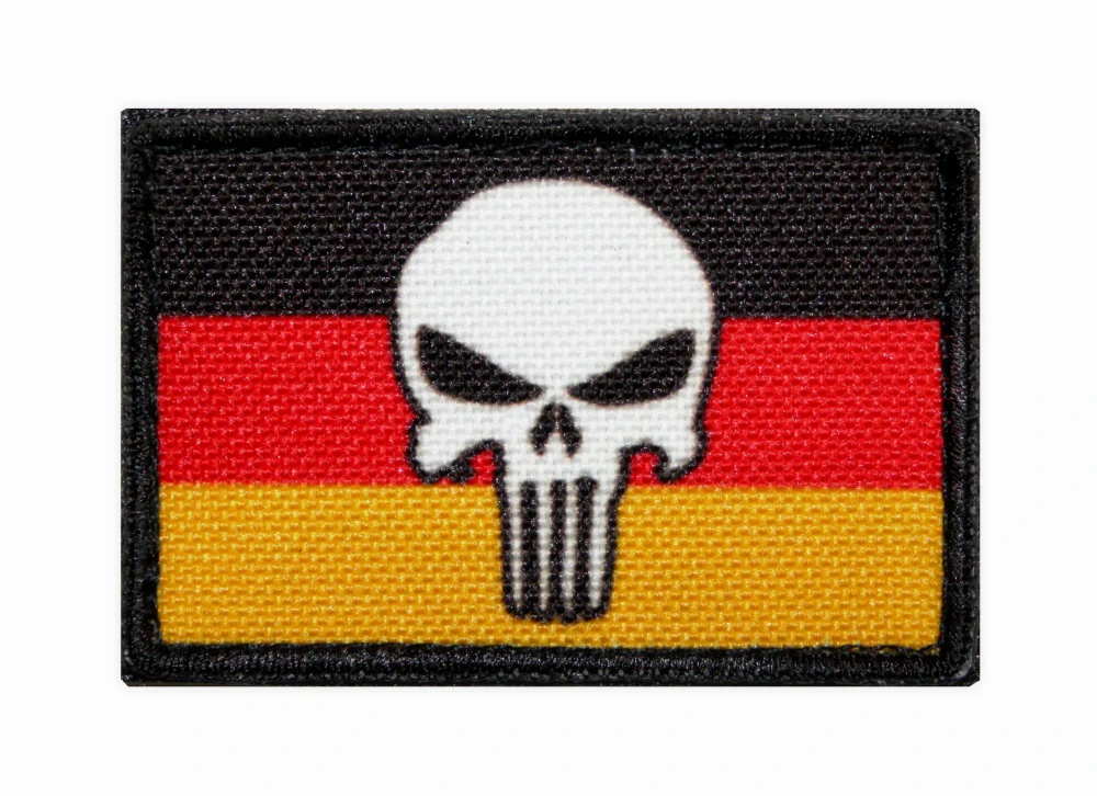 Nášivka vlajka Německo punisher