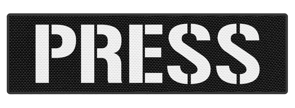 Nášivka PRESS 26 x 7,5 cm