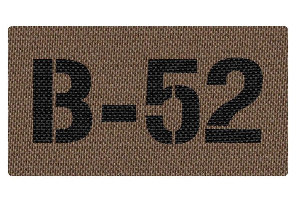 Nášivka CALL SIGN 9 x 5 cm 