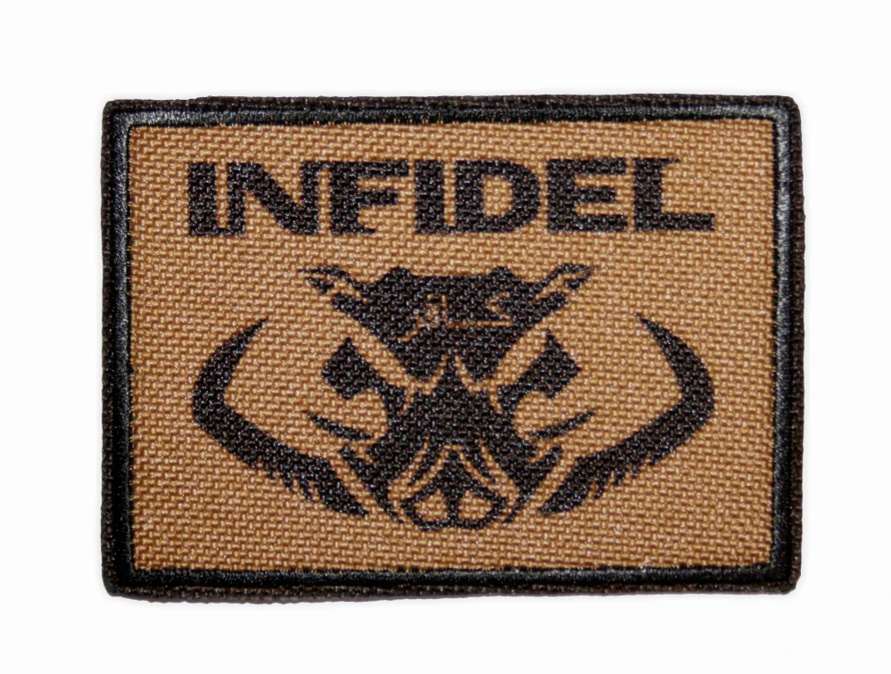 Nášivka INFIDEL PRASE 7 x 5 cm oliv green