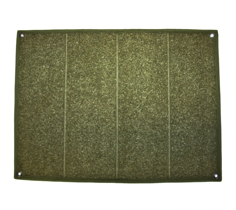 Nášivkář, patchboard A2 oliv