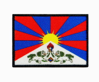 Nášivka vlajka Tibet