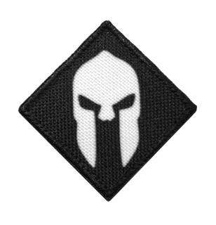 Nášivka mini Spartan černá
