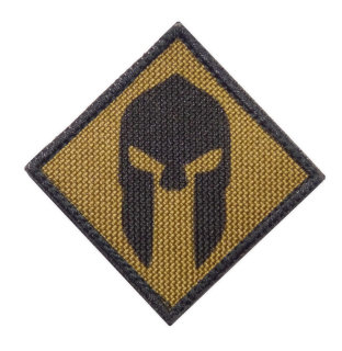 Nášivka mini Spartan coyot