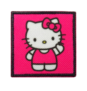 Nášivka malá postavička Hello Kitty