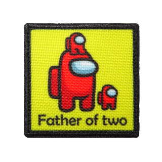 Nášivka malá Among Us Father of two