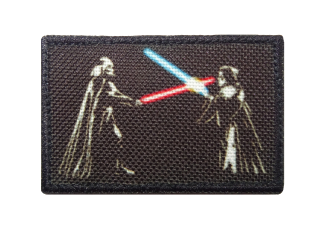 Nášivka malá Star wars souboj