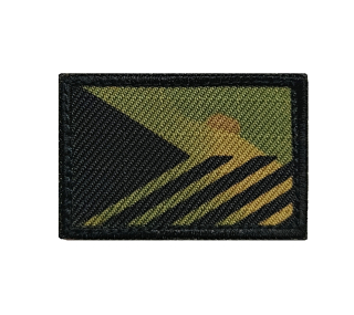 Nášivka vlajka ČR MINI multicam