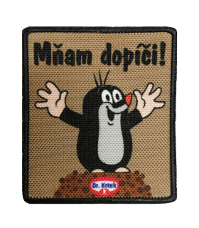 Nášivka Mňam dopíči Krtek
