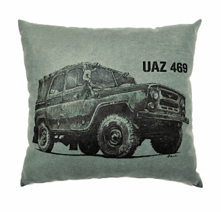 Polštář automobil UAZ 469 oliv