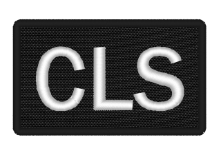 Nášivka CLS 5 x 3 cm 