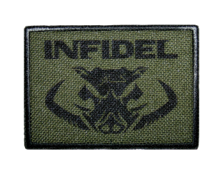 Nášivka INFIDEL PRASE 7 x 5 cm