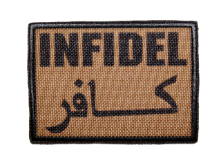 Nášivka INFIDEL 7 x 5 cm